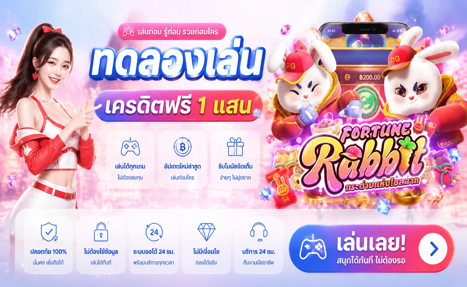 ทดลองเล่นสล็อต PG SLOT ฟรีก่อนสมัครที่ SEXYGAME992